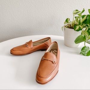 SAM EDELMAN Lorraine saddle leather loafers